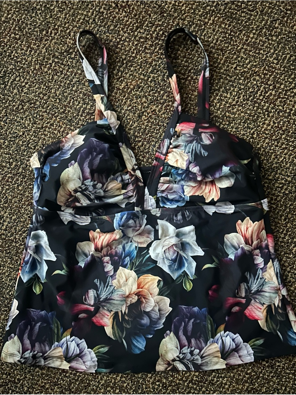 Alex Marie floral tankini top
